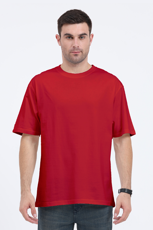 Basic Oversize Round Neck Unisex T-Shirt