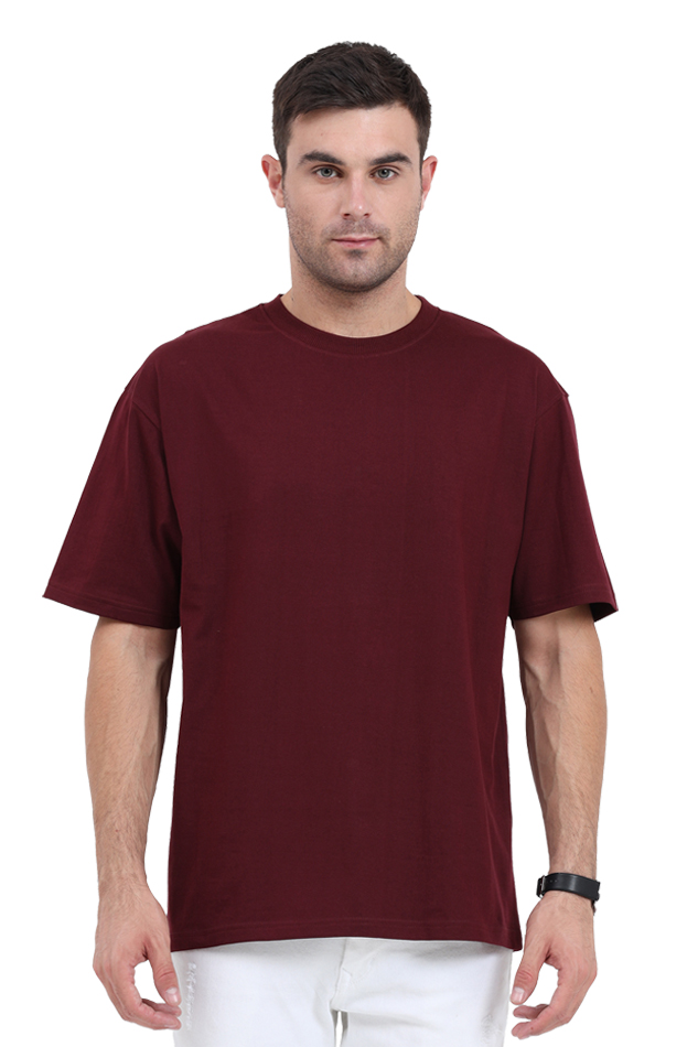 Basic Oversize Round Neck Unisex T-Shirt