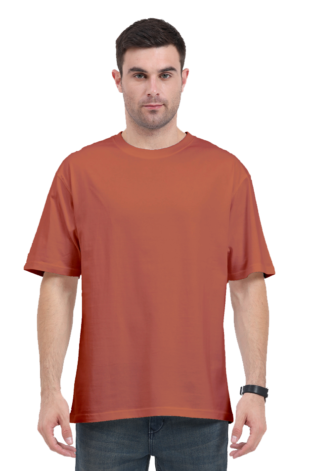 Basic Oversize Round Neck Unisex T-Shirt