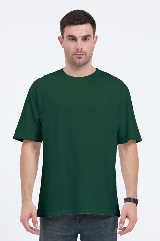 Basic Oversize Round Neck Unisex T-Shirt